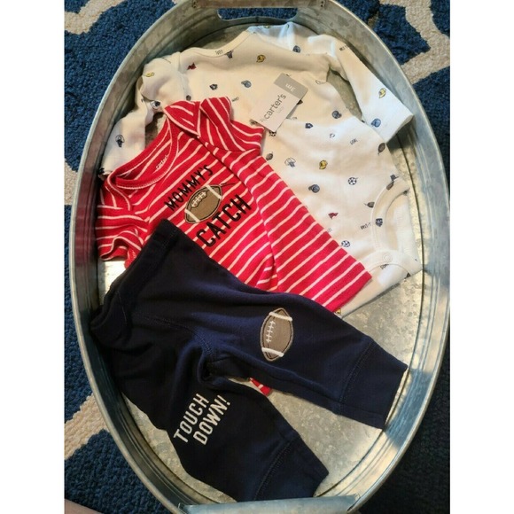 NWT‎ Touchdown 3pc. Outfit 3M - Picture 1 of 4